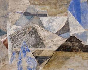 HUNTER PHILIPPA 1928-2019,Pyramids,Heffel CA 2021-02-25