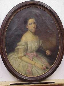 HUNTINGTON Daniel 1816-1906,PORTRAIT OF A YOUNG LADY,William Doyle US 2000-04-19