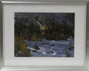 HUNTLEY Eric 1957-1982,OLD ORCHARD, PAXTON - SUN AND SNOW,1988,McTear's GB 2016-05-01