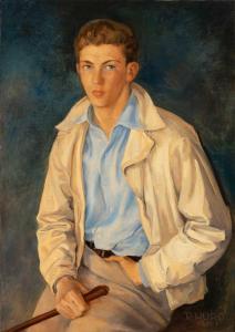 HURD Peter 1904-1984,Portrait of a Young Jockey,1941,William Doyle US 2024-04-10