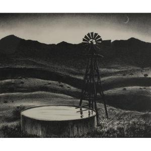 HURD Peter 1904-1984,Windmill,Ripley Auctions US 2012-05-19