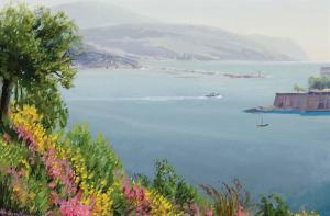HURLEY Wilson 1924-2008,The Harbor at La Spezia, Italy,1991,Scottsdale Art Auction US 2024-04-12