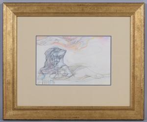 HURRY Leslie 1909-1978,reclining woman,Burstow and Hewett GB 2024-01-25