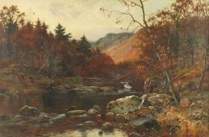 HURT Louis Bosworth 1856-1929,On the River Llugwy, Wales,Bellmans Fine Art Auctioneers GB 2024-03-28