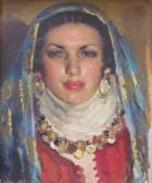 HURVERA Urne,Portrait of a Bedouin woman,Dreweatt-Neate GB 2011-07-28