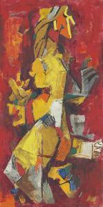 HUSAIN Maqbool Fida 1915-2011,Naika (Nritya),Christie's GB 2013-09-17