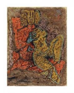 HUSAIN Maqbool Fida 1915-2011,Untitled,1969,Christie's GB 2017-09-13