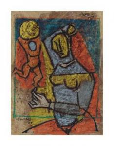 HUSAIN Maqbool Fida 1915-2011,Untitled,1969,Christie's GB 2017-09-13