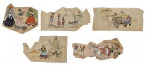 HUSAIN Maqbool Fida 1915-2011,Untitled (Fantasy Series),1950,Christie's GB 2024-03-27