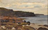 HUSON Thomas 1844-1920,"Seaweed & Rock", A Coastal Scene, possibly of Ang,John Nicholson 2019-02-27