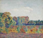 HUSZAR Vilmos 1884-1960,An autumn landscape,Christie's GB 2016-06-07