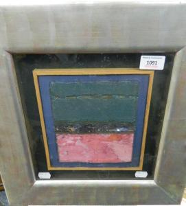 HUTCHESON Tom 1922-1999,Place Recalled in layered pinks,Rowley Fine Art Auctioneers GB 2020-07-25