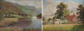 HUTCHINGS W.H,Rural views,1942,Peter Wilson GB 2012-02-15