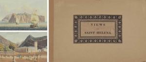 HUTCHINS BELLASIS George 1778-1822,Views of Saint Helena, comprising St.Helena, ta,Woolley & Wallis 2023-09-05