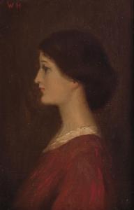 HUTCHINS Will 1878-1945,Woman in Red,Shannon's US 2018-10-25