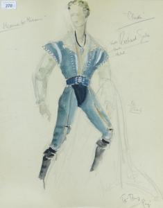 HUTCHINSON Jay 1900-1900,theatrical costume,Burstow and Hewett GB 2014-02-26