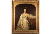 HUTCHISON James 1800-1800,Portrait of Mrs David Sinclair,1873,Tooveys Auction GB 2015-12-02