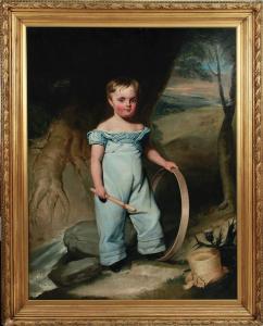 HUTCHISSON William Henry Florio 1773-1857,PORTRAIT OF A YOUNG BOY,1824,Charlton Hall US 2013-09-06