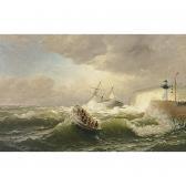 HUTH Franz 1876-1970,a rescue off the coast of north foreland (english ,Sotheby's GB 2003-12-16