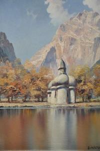 HUTHER GARMIECH C,St. Bartoloma am Koenigsee mit Watzmann Ostwand,Gray's Auctioneers 2011-03-29