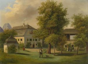 HUTSCHENREITER Victor Max 1828-1877,An Excursion to the Countryside,Palais Dorotheum AT 2012-09-12