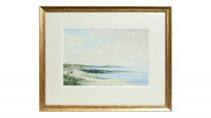 HUTTON Thomas Swift 1865-1935,A Northumbrian coastal scene,Anderson & Garland GB 2023-07-19