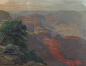 HUVEY Louis 1868-1954,Grand Canyon at dusk,1915,Bonhams GB 2010-11-22