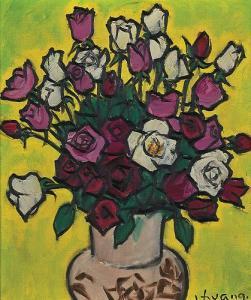 HWANG Yeom Soo 1917-2008,Roses,Seoul Auction KR 2015-03-09