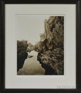 HYATT Carl austin 1949,Rocks and Tidepool, New Hampshire,1995,Skinner US 2017-11-17