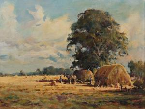 HYDE David 1929,HARVEST TIME,Ross's Auctioneers and values IE 2024-03-20