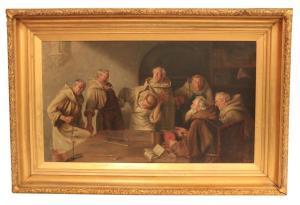 HYDE Frank 1849-1937,with Monks experimenting with Electricity,Fonsie Mealy Auctioneers 2021-09-08