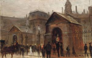 HYDE POWNALL George 1876-1932,Horse Guards Parade,Christie's GB 2014-03-12