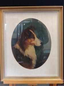 HYLAND Benedict 1800-1900,Portrait of a Border Collie,Cheffins GB 2022-07-14