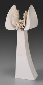 HYMAN SILVIA 1917,Floral Form,1986,Brunk Auctions US 2011-05-28