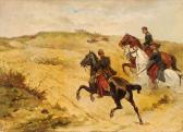 HYON Georges Louis 1855-1901,Französische Kavalleristen im deutsch-französische,Schuler 2010-03-15