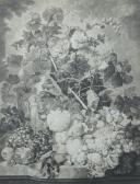 HYSUM Jan Van 1682-1749,Still-life with Fruit and Flowers,Sloans & Kenyon US 2013-01-26
