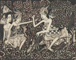 I DANA,Two Men,Borobudur ID 2011-10-22