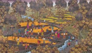 I NYOMAN Tjakra 1945,Rice Harvesting,2006,Larasati ID 2012-03-11