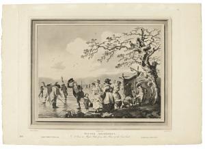 IBBETSON Julius Caesar,WINTER AMUSEMENT, A VIEW NEAR HYDE PARK FROM THE S,1787,Sotheby's 2017-10-24