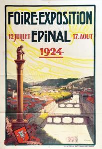 IDOUX V,Epinal Foire Exposition 1924 V. Idoux & Cie Nancy Epinal,1924,Artprecium FR 2017-06-28