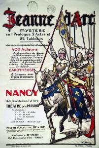IDOUX V,Nancy Jeanne d'Arc Théatre de La Passion,1930,Artprecium FR 2017-03-08