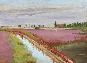 IFTODI Eugenia 1915-2005,Lavender field,Artmark RO 2010-09-30