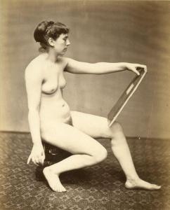 IGOUT Louis Jean Baptiste 1837-1881,Etude de nu féminin en studio,1875,Artprecium FR 2020-03-18
