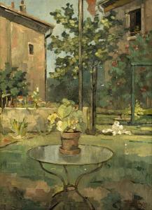 IHLY Jean Daniel 1854-1910,Le Jardin,Piguet CH 2021-12-08
