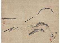 IKE NO TAIGA 1723-1776,Mt. Fuji,Mainichi Auction JP 2021-01-23