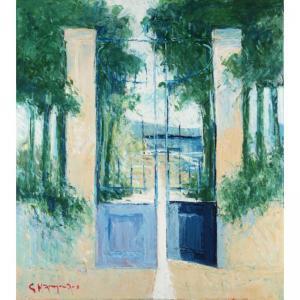ILIOPOULOS George 1947,the gate,Sotheby's GB 2006-05-24