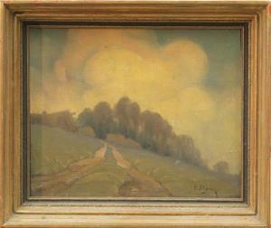 ILYIN Peter Alexander 1887-1950,Summer Landscape,Clars Auction Gallery US 2010-06-13