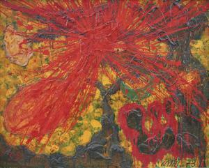 IMAI Toshimitsu 1928-2002,LA FÊTE PRINTANIÈRE,1973,Sotheby's GB 2015-10-05