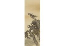 IMAO Keisho,Old pine tree on seaside,Mainichi Auction JP 2020-01-17