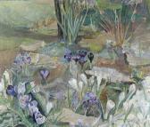 INCLEDON Marjorie M 1891-1973,crocus flowers,Bonhams GB 2005-04-19